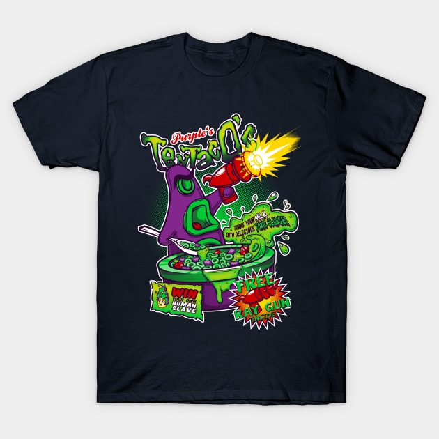 Purple's Tentaco's T-Shirt by crula